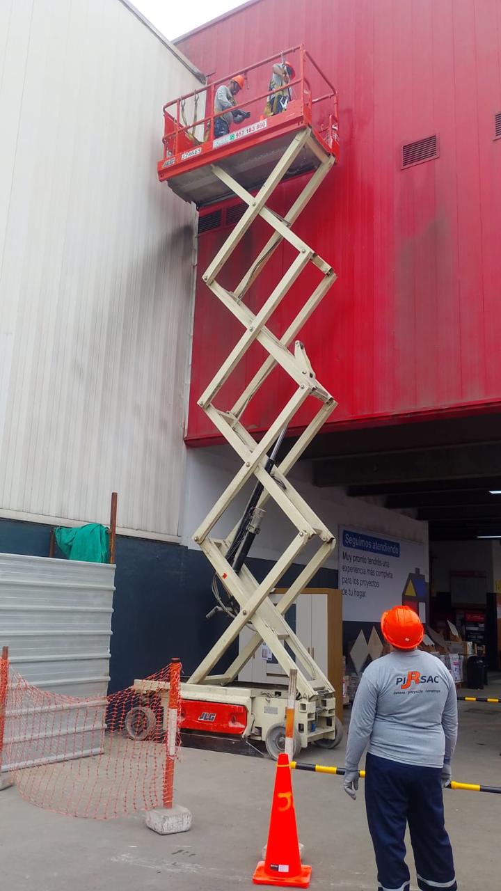 ELEVADOR TIJERA DE 12 METROS ELÉCTRICO 